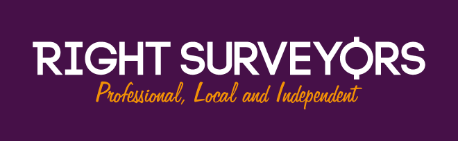 Right Surveyors Logo Full Purple