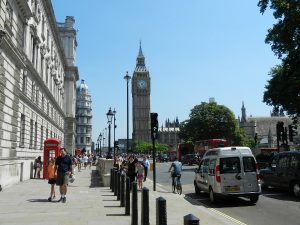 Big Ben in Westminster, London