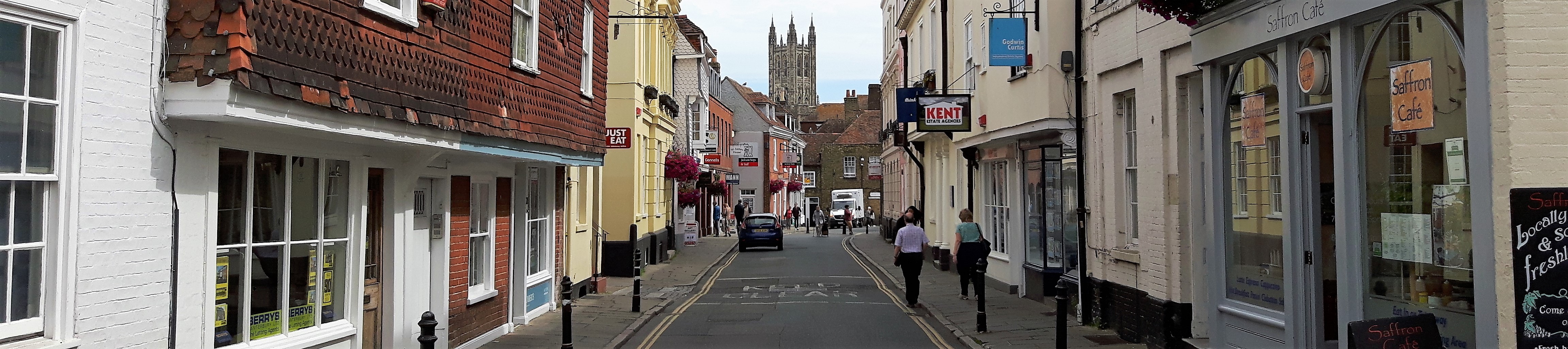 Spectacular Canterbury Cathedral has been a place of worship for 1,400 years and can be seen from viewpoints around the city