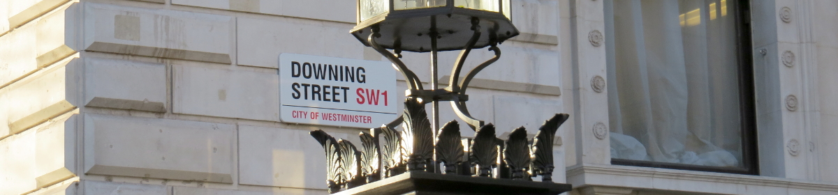 Downing Street, home of the pm