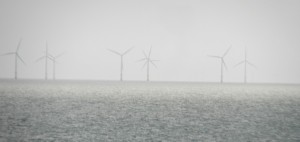 Offshore Wind Turbines operating off the North Wales coast