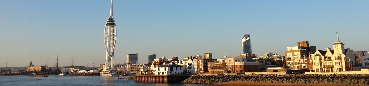Buildings on the Portsmouth water front