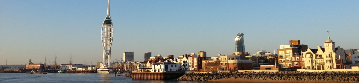 Buildings on the Portsmouth water front