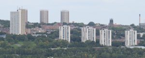 Newcastle residential tower blocks