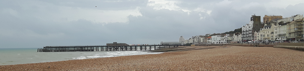 Hastings Pier in East Sussex