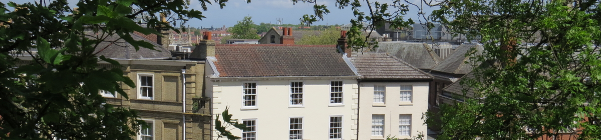 view of buildings in Norwich