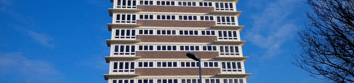 apartments towering in Plymouth in Devon