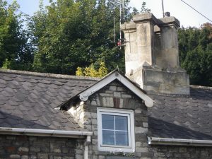 Slate roof