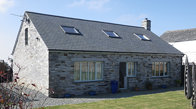 Barn conversion in Cornwall