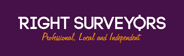 Right Surveyors Logo Full White Out