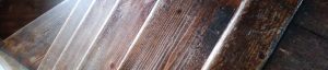 wooden floor stairs