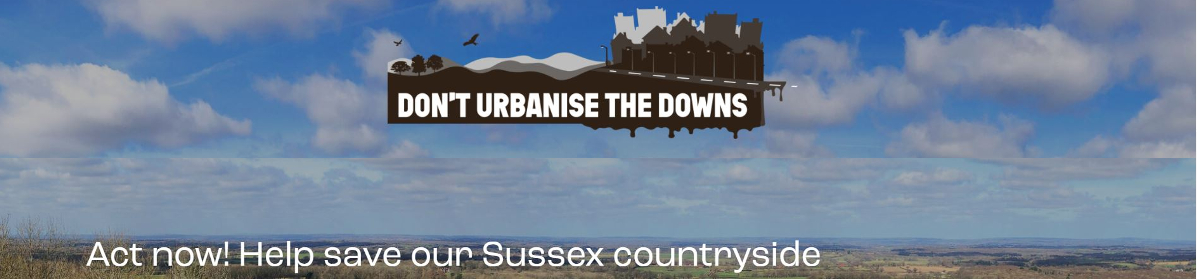 Don't urbanise the Downs is fighting to save the Downs