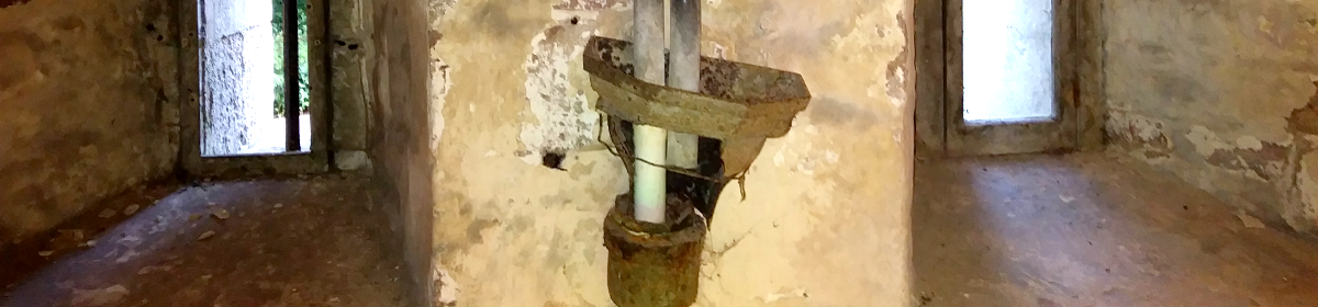 Plumbing at Dunster Castle, Somerset