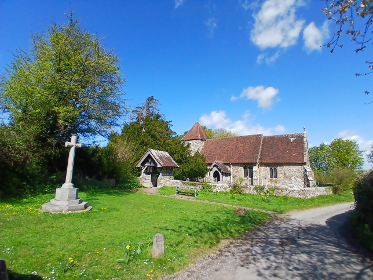 Church with War Memorial