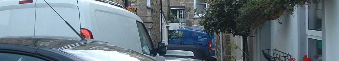 Homes without parking in Cornwall villages