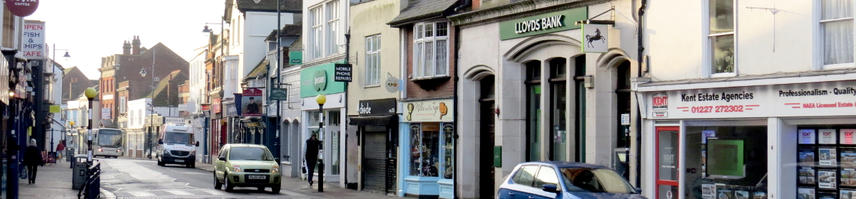 Lloyds Bank branch on Whitstable High Street