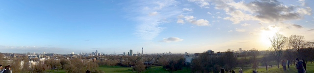 London skyline high rise buildings with cladding