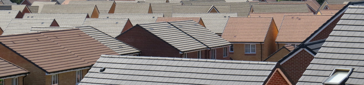 New houses roofs