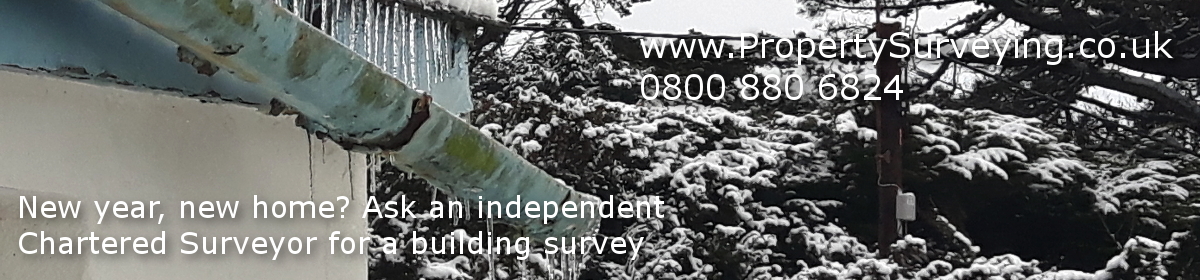 New year, new home? Ask an independent Chartered Surveyor for a building survey