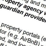 Extract from new Property Agent regulation report