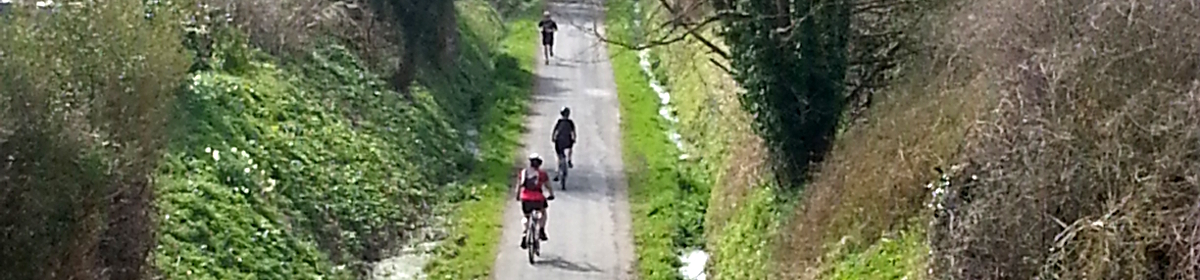 Walking and cycling on former railway routes