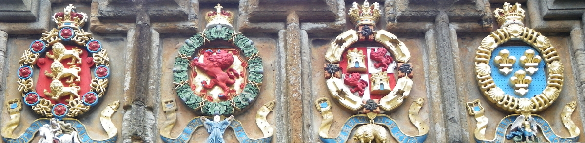 brick detail from building at Linlithgow Palace