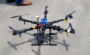 drone closeup