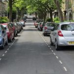 homes doorbells ring street view leafy shady cool houses