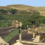 Yorkshire village roofs