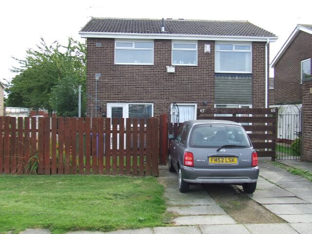cramlington house Property surveyed at Cramlington