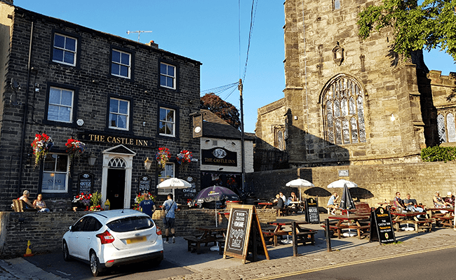 Skipton Castle Inn buildings