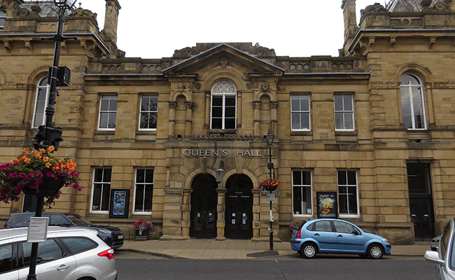 hexham-queenshall-arts-centre The Queens Hall Arts Centre in Hexham