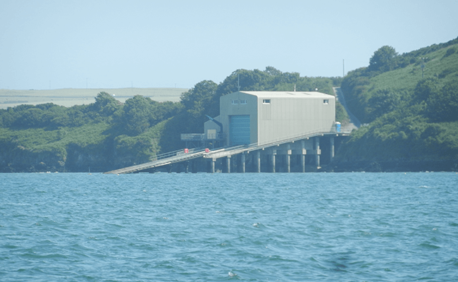 Angle Lifeboat Station in Milford Haven