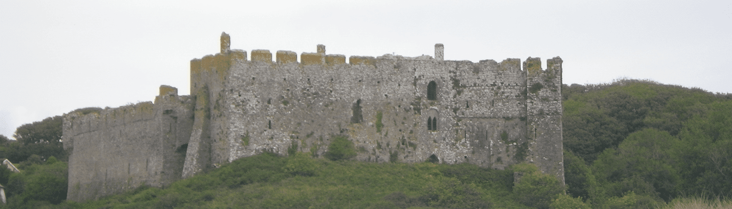 Tenby Castle historical building