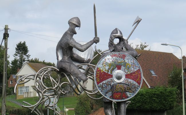 battle-sculptures battle-metal-sculpture-buildings