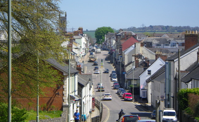 honiton-town-centre Honiton High Street