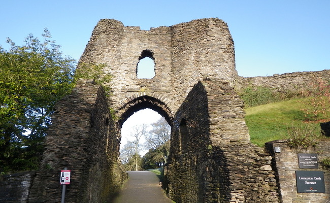 Launceston Castle Entrance