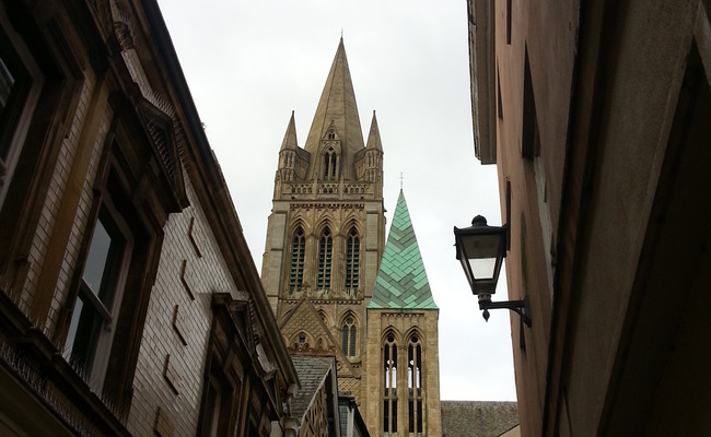 truro-centre-buildings The Cathedral of the Blessed Virgin Mary.