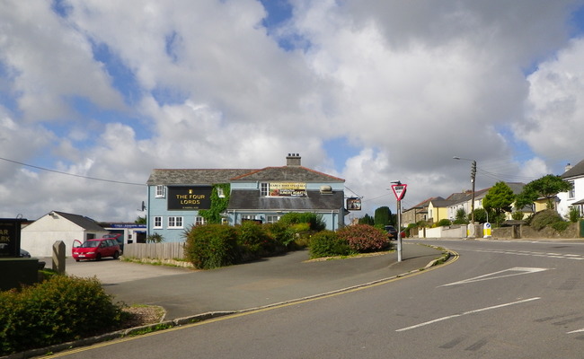 st-blazey-pub-sky The Four Lords Inn St Blazey