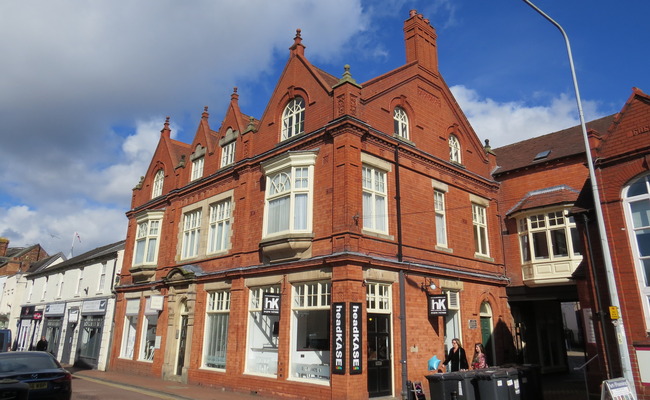 nantwich-redbrick-building Nantwich historical building.