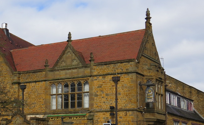 banbury-building-stone Church house pub in Banbury.