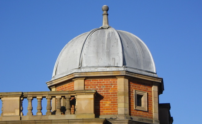 roof-bicester-building Domed roof of a building in Bicester