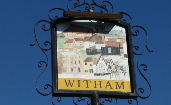witham-sign-town Witham town sign.