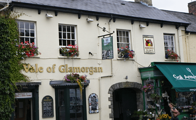 The Vale of Glamorgan Pub in Cowbridge