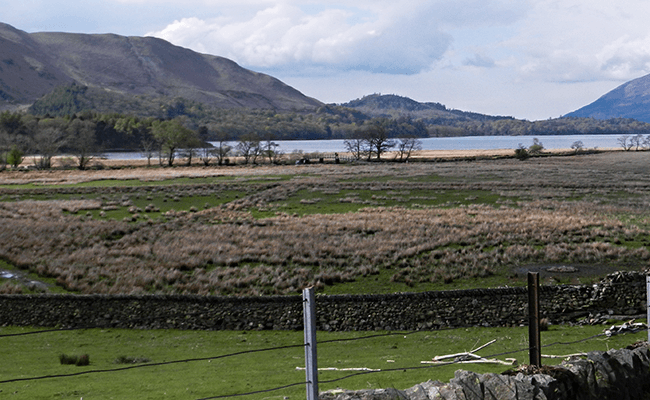 A view of Keswick countryside