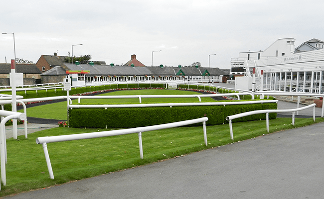 Catterick racecourse track