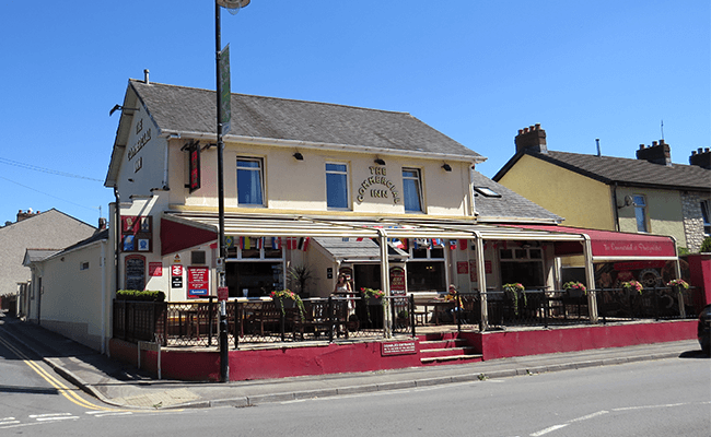 Risca Commercial property and public house.