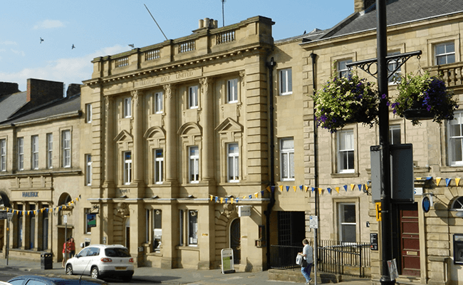 Lloyds Bank Building in Alnwick