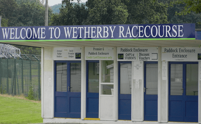 Wetherby Racecourse Entrance