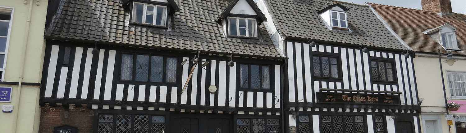 The Cross Keys public house in Wymondham